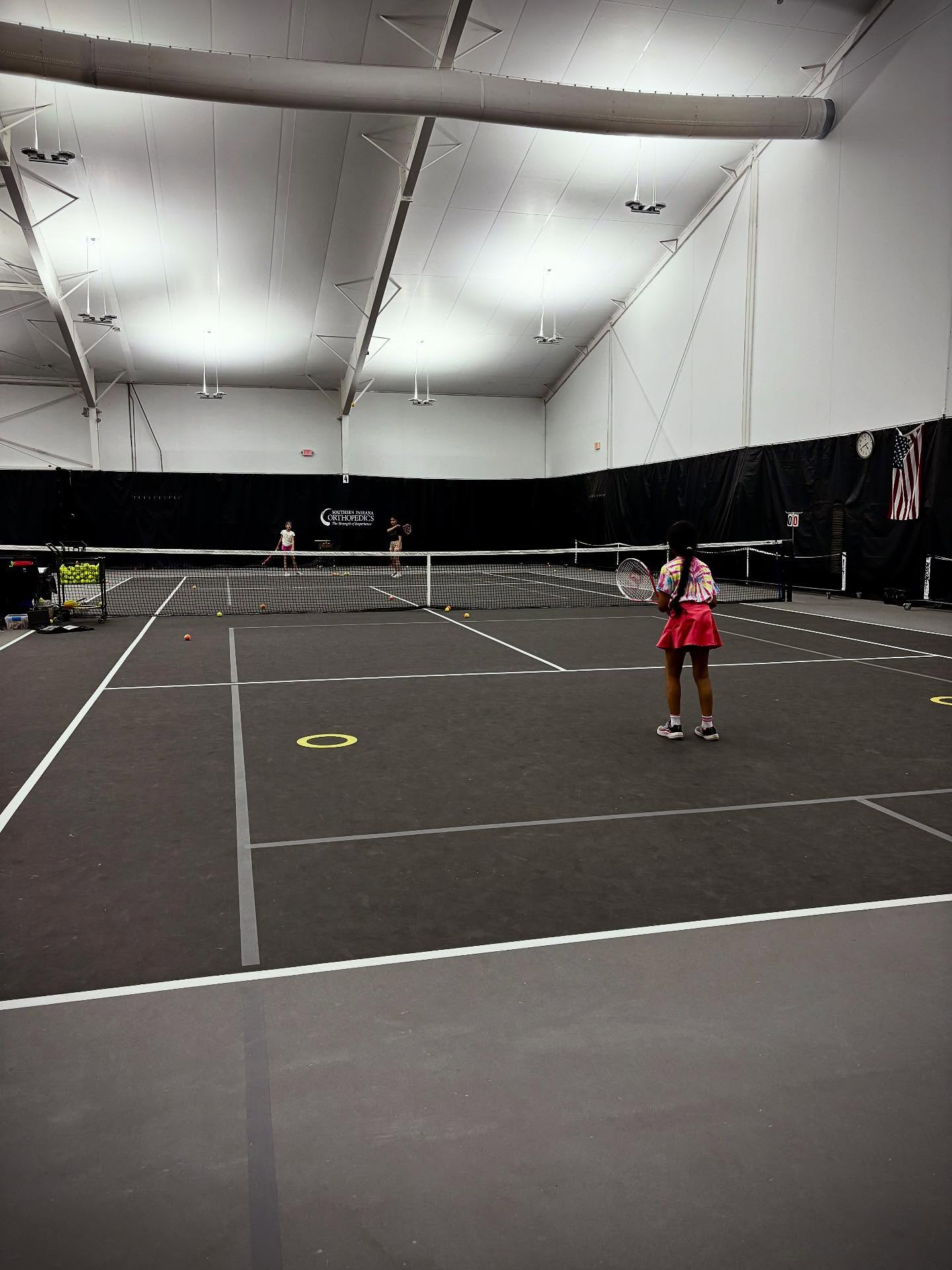 Junior tennis at TLAC