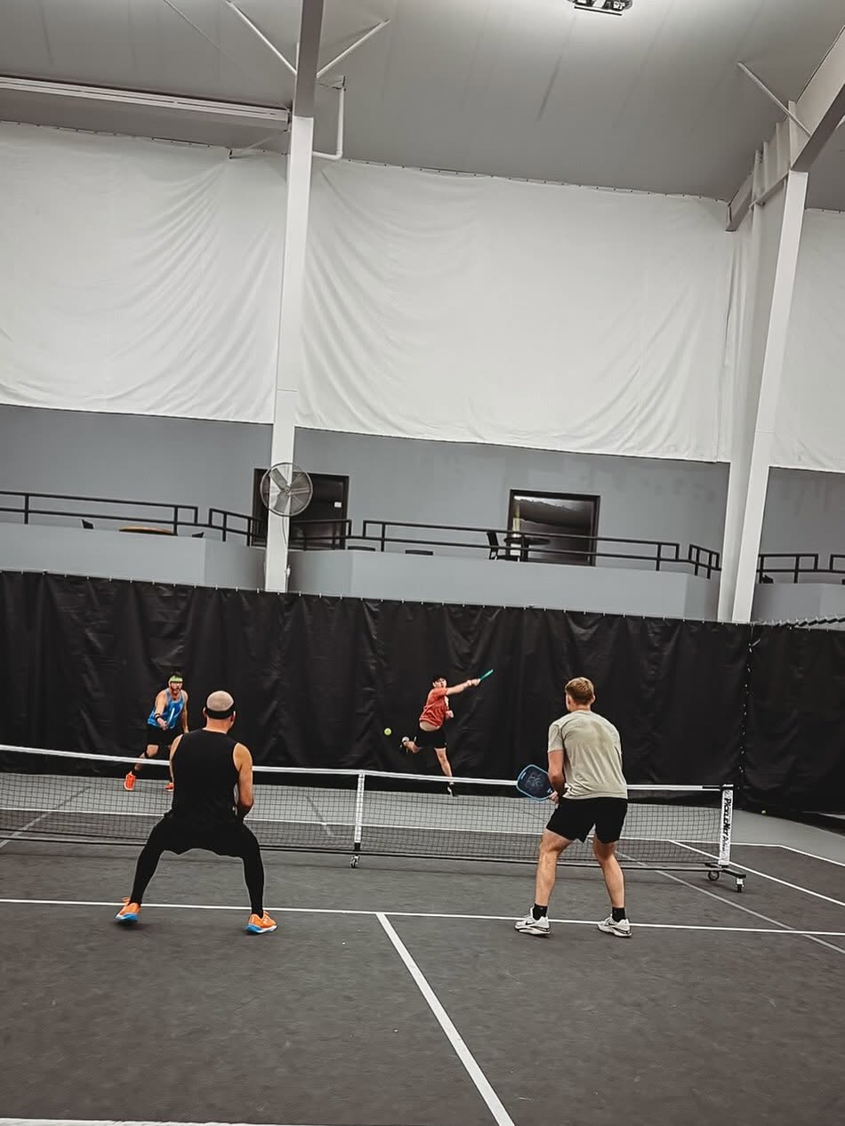 Members playing pickleball at TLAC